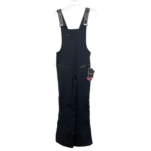 Obermeyer Bliss Bib Ski Pants Black Snow Overalls Sz 6 NWT - Picture 3 of 9